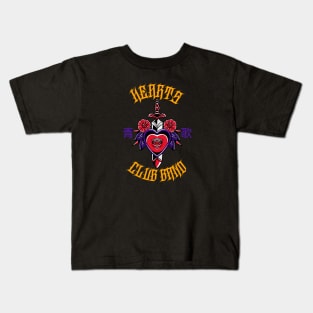 Hearts Club Band Kids T-Shirt